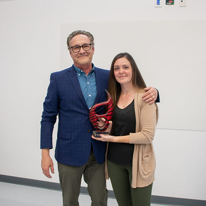 Andrew halayko and Martha Hinton