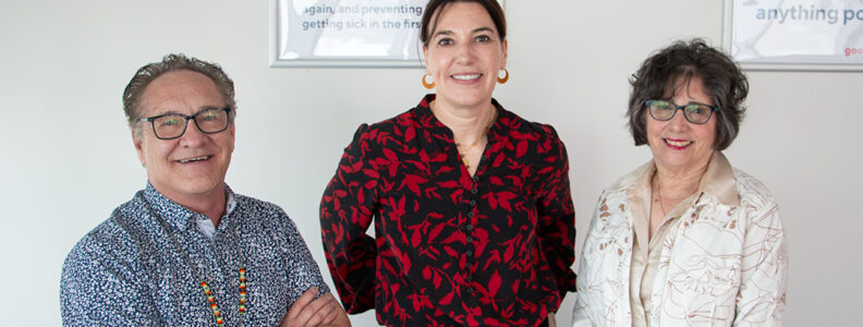 Drs. Halayko, Wicklow and Rockman-Greenberg